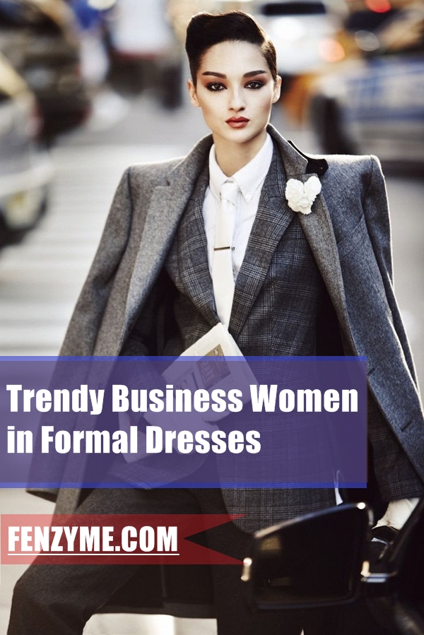 Business Women in Formal Dresses (20)