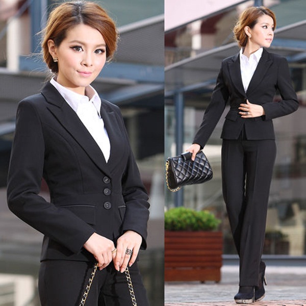 Business Women in Formal Dresses (35)