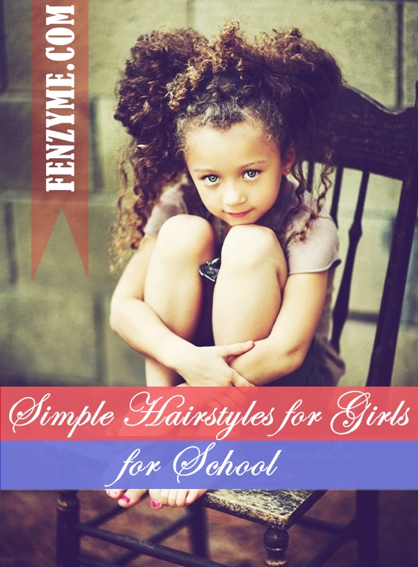 Latest Simple Hairstyles for Girls for School (1)