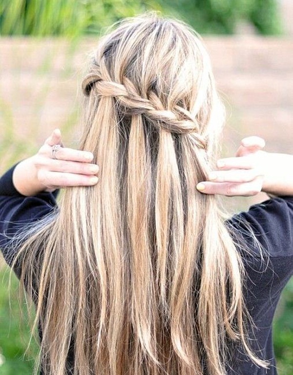 Latest Simple Hairstyles for Girls for School (17)