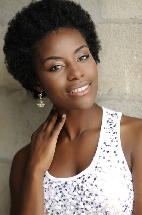 Short Curly Hairstyles for Black Woman (19)