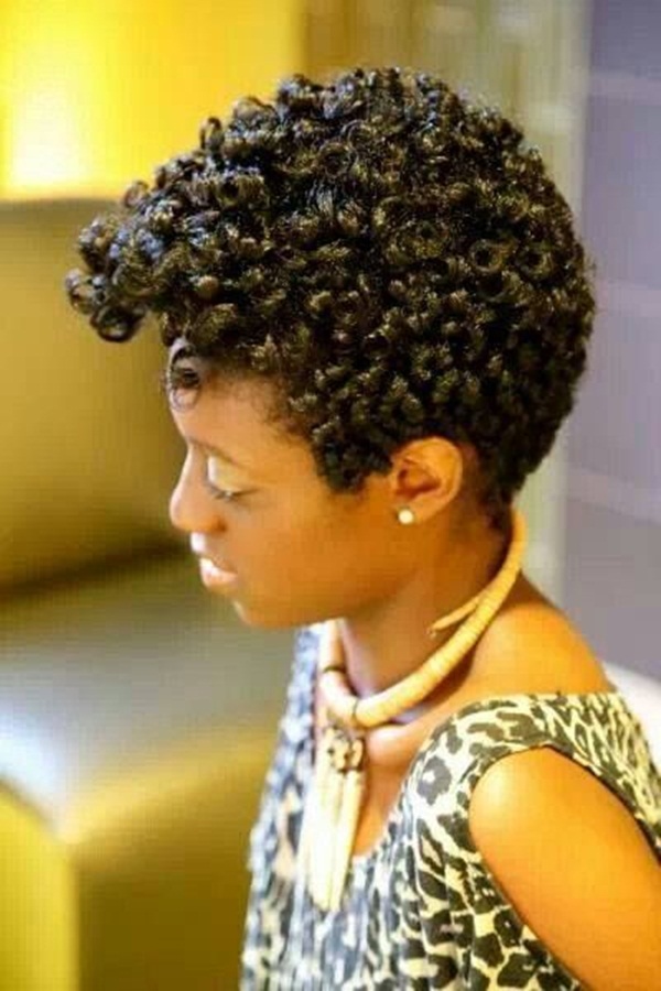 Short Curly Hairstyles for Black Woman (27)