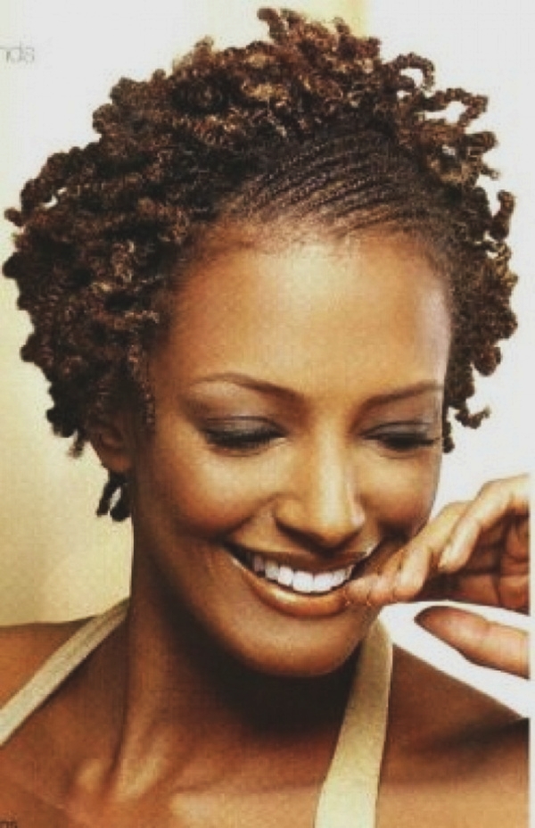 Short Curly Hairstyles for Black Woman (33)