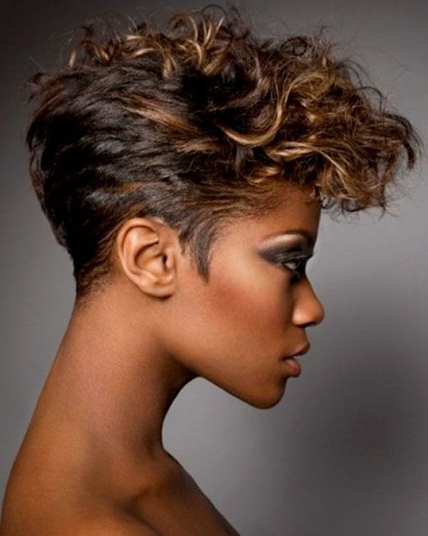 Trendy Short Curly Hairstyles For Black Women