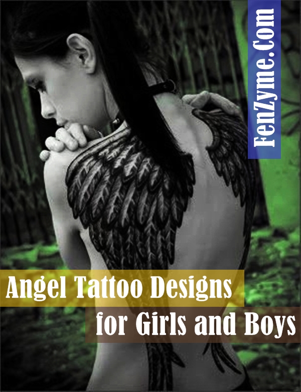 Angel Tattoo Designs for Girls and Boys (1)