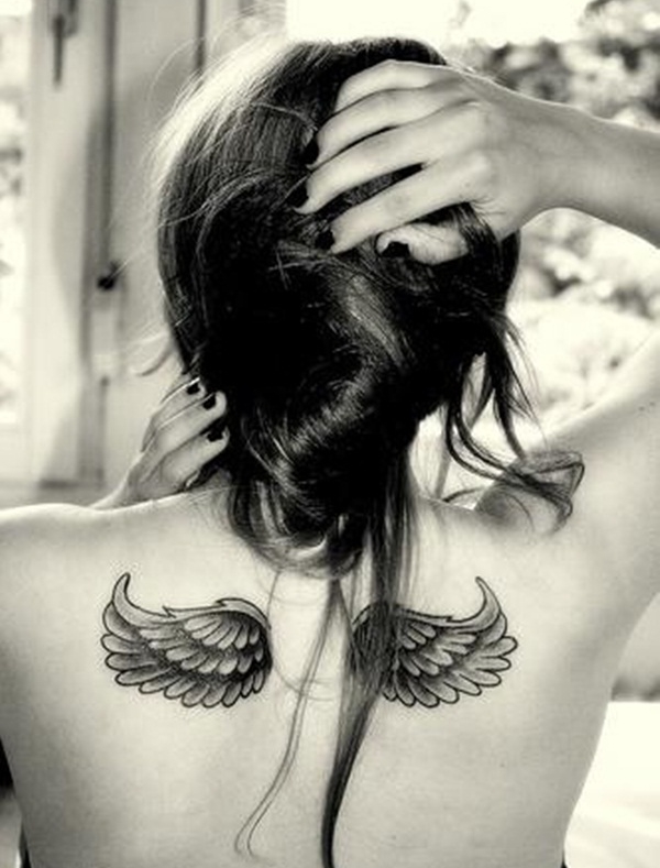 Angel Tattoo Designs for Girls and Boys (14)