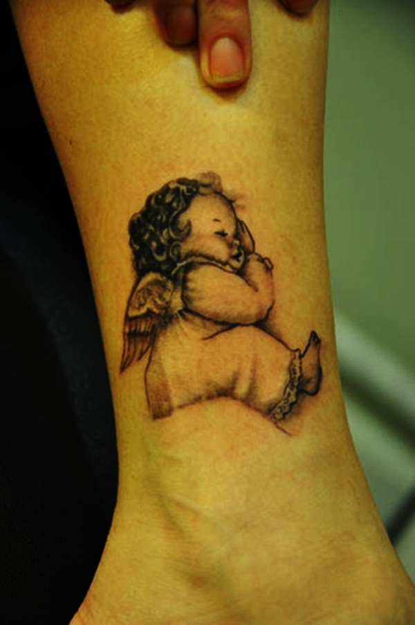 Angel Tattoo Designs for Girls and Boys (18)