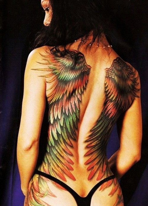Angel Tattoo Designs for Girls and Boys (19)