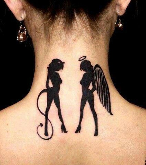Angel Tattoo Designs for Girls and Boys (23)