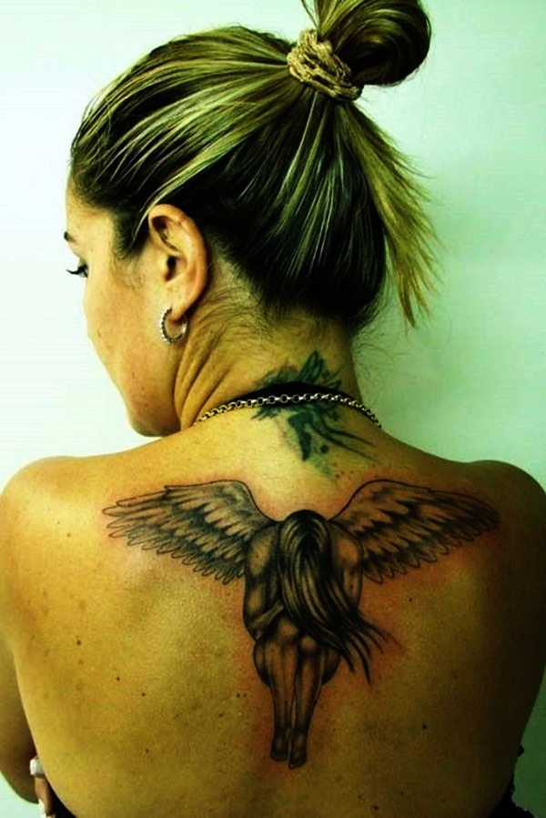 Angel Tattoo Designs for Girls and Boys (25)