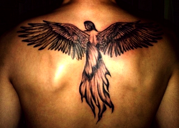 Angel Tattoo Designs for Girls and Boys (7)
