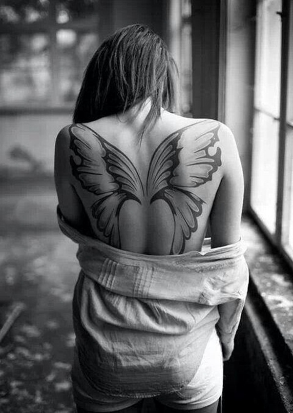 Butterfly Tattoo Designs for Girls (11)