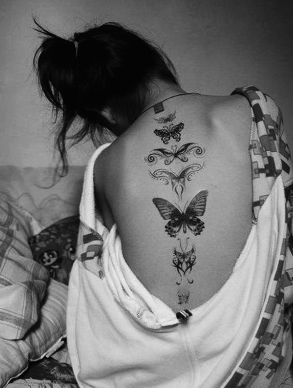 Butterfly Tattoo Designs for Girls (14)