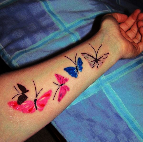 Butterfly Tattoo Designs for Girls (21)