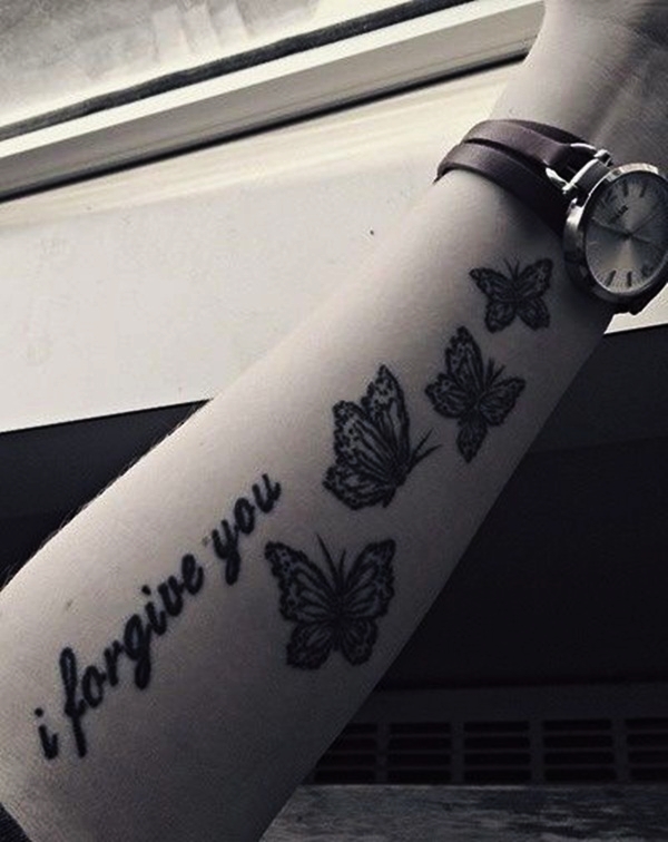 Butterfly Tattoo Designs for Girls (23)