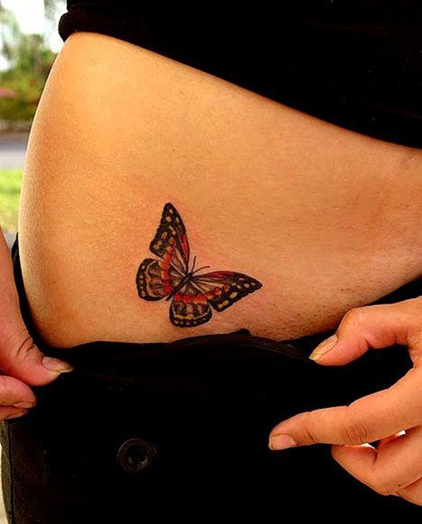 Butterfly Tattoo Designs for Girls (27)