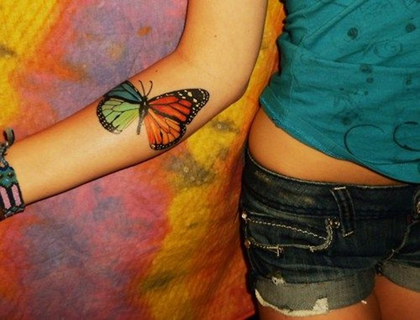 Butterfly Tattoo Designs for Girls (34)