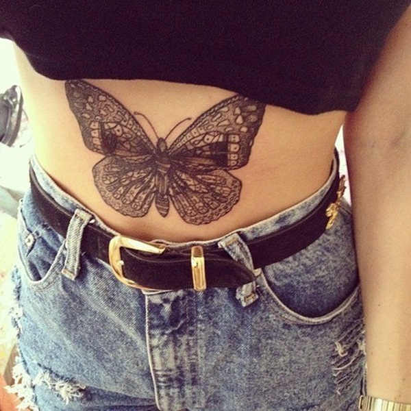 Butterfly Tattoo Designs for Girls (41)