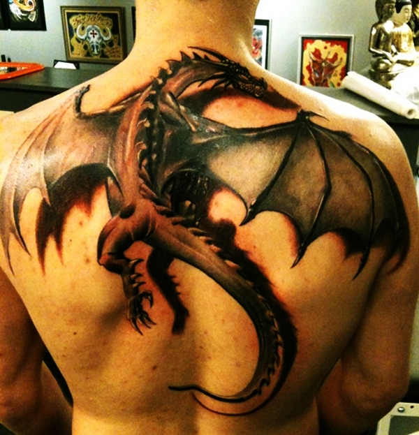 Dragon Tattoo Designs for Men and Women (18)