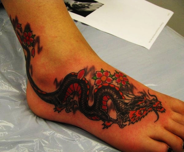 Dragon Tattoo Designs for Men and Women (22)