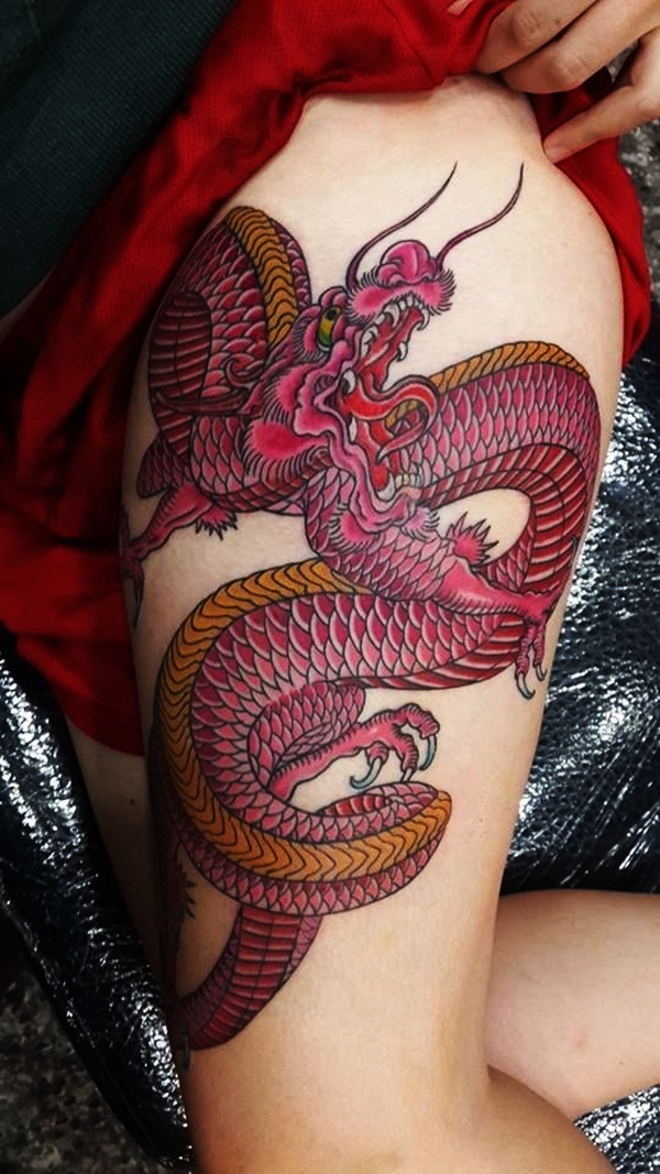 Dragon Tattoo Designs for Men and Women (28)