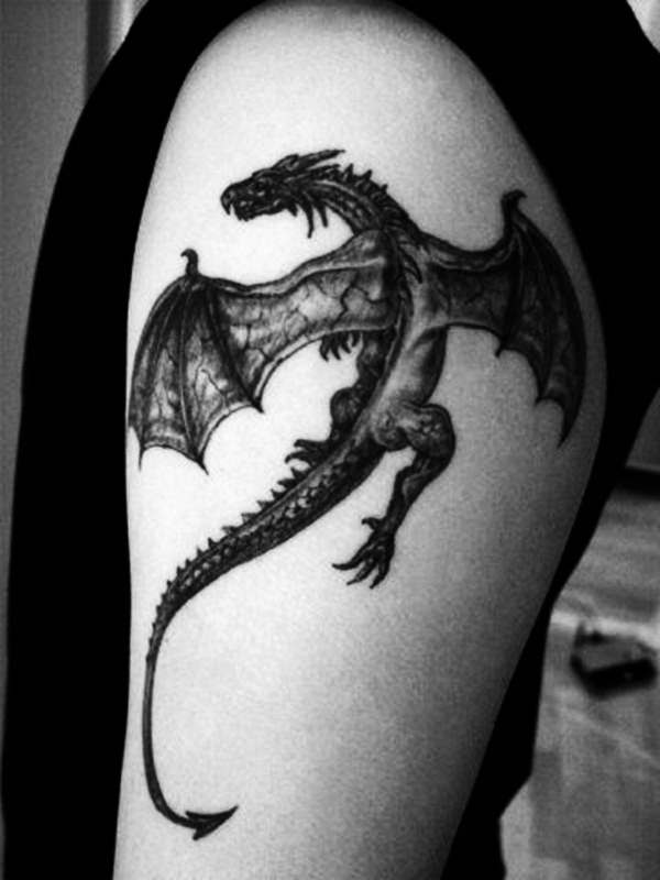 Dragon Tattoo Designs for Men and Women (29)