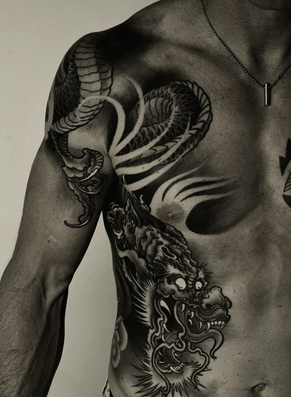 Dragon Tattoo Designs for Men and Women (6)