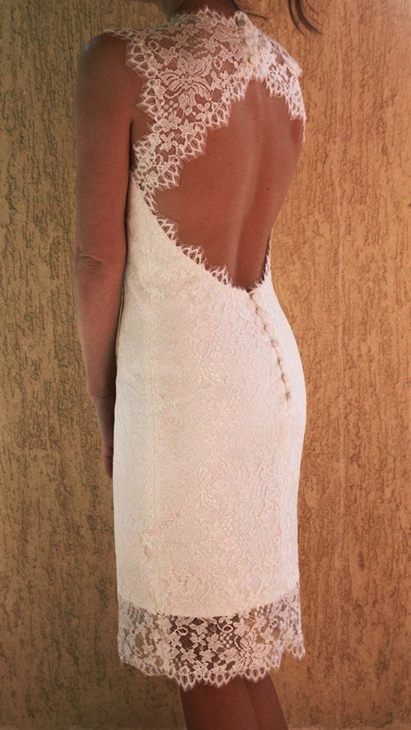Sexy Short Wedding Dresses (28)