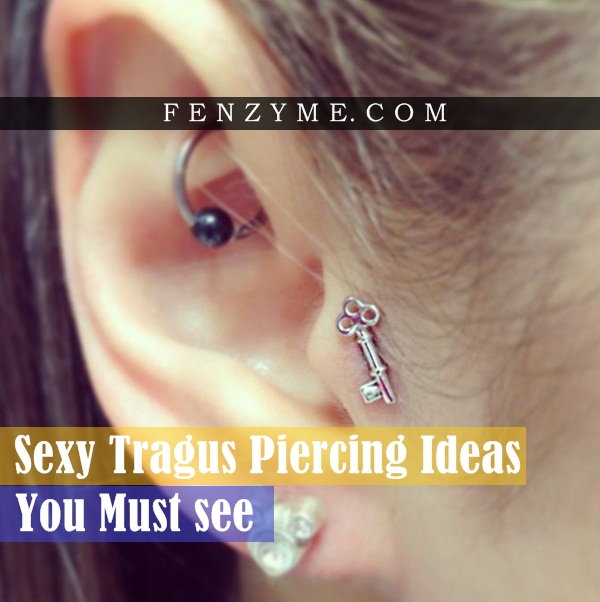Sexy Tragus Piercing Ideas1.1