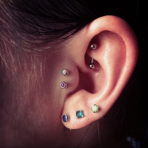 Sexy Tragus Piercing Ideas14.1