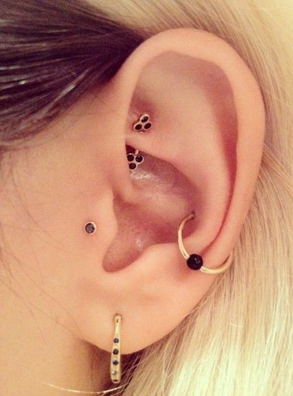 Latest Sexy Tragus Piercing Ideas You Must See