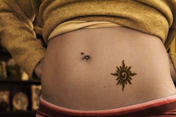 Sun Tattoo Designs for Men and Women (14)