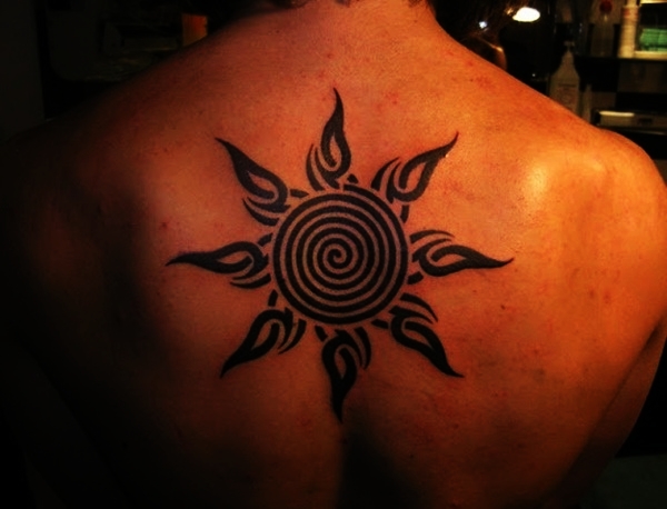 Sun Tattoo Designs for Men and Women (34)
