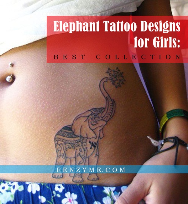 Elephant Tattoo Designs for Girls1.1