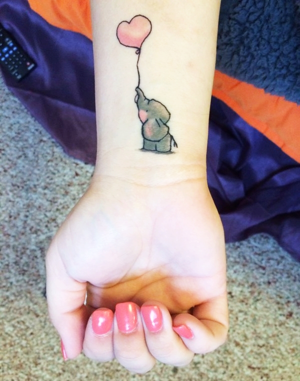 Elephant Tattoo Designs for Girls1