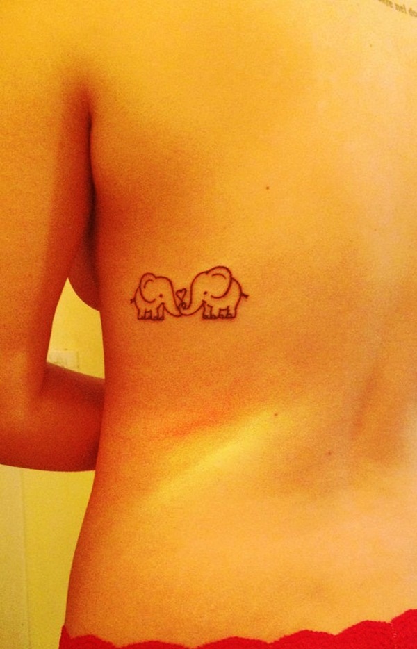 Elephant Tattoo Designs for Girls12.1
