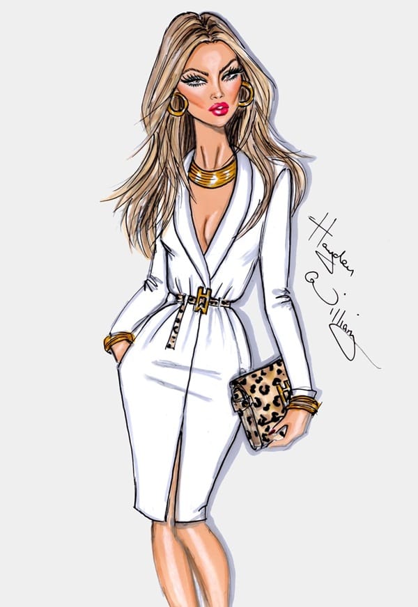 Glamorous Fashion Sketches And Illustrations Best 50 