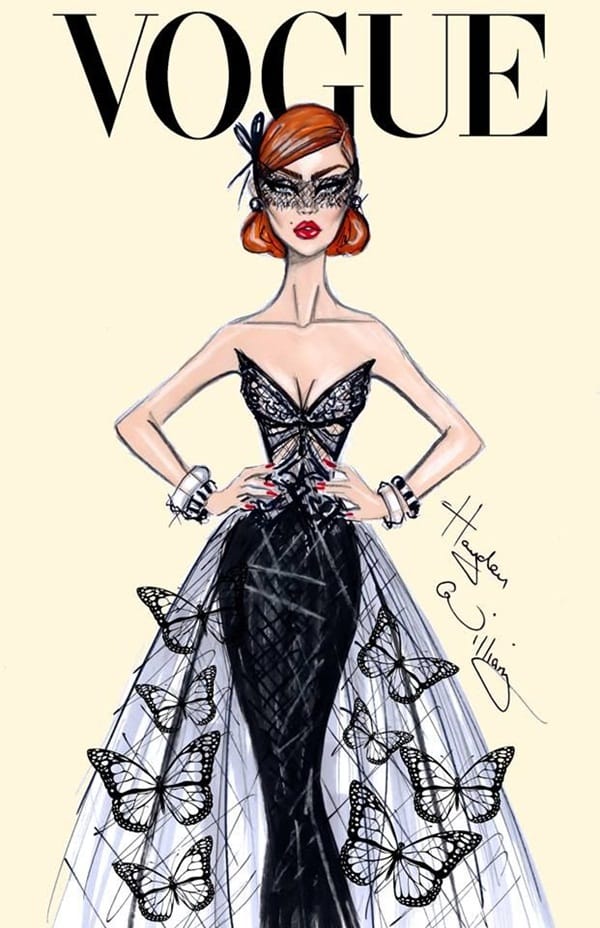 Sketch fashion illustration - apoxp