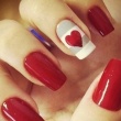 50 Red Nail Art Designs and ideas to express your attitude