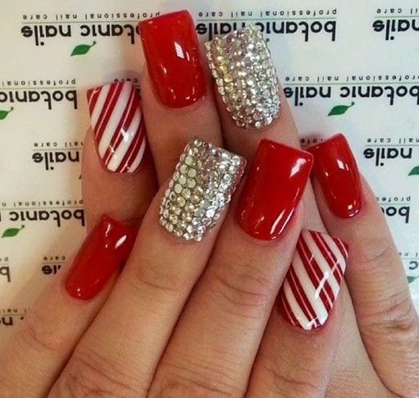 50 Red Nail Art Designs for this Season