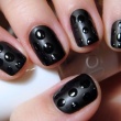 40 Classy Black Nail Art Designs for Hot Women