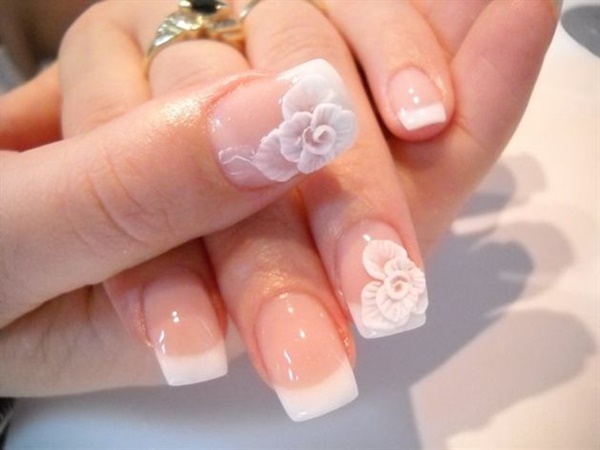 Easy Flower Nail Art Designs for Beginners15