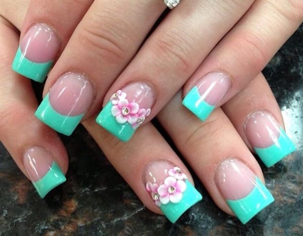 Easy Flower Nail Art - wide 6