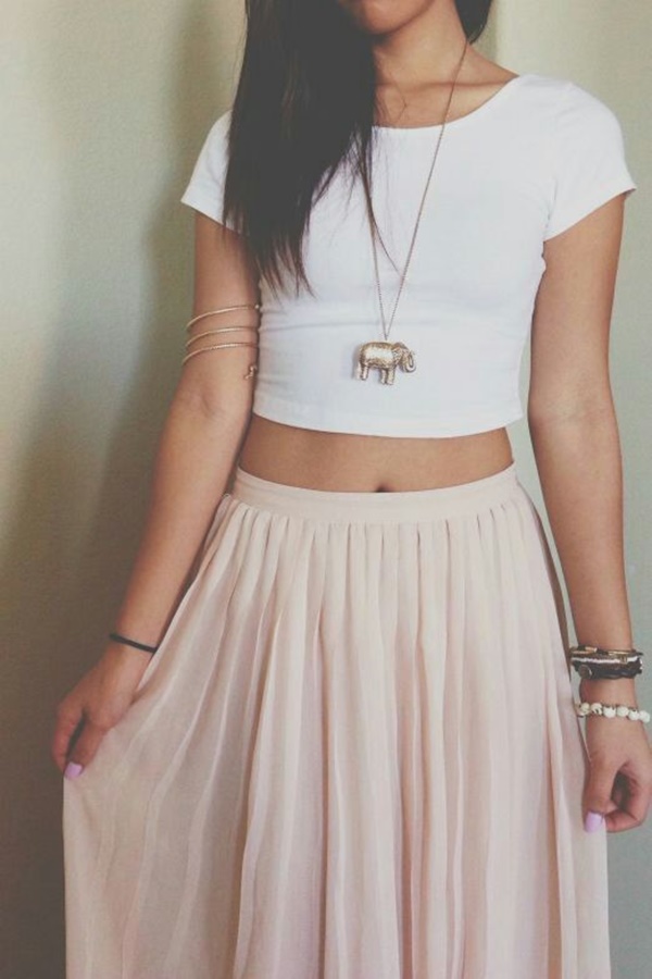 Cute Crop Top Outfit Ideas9
