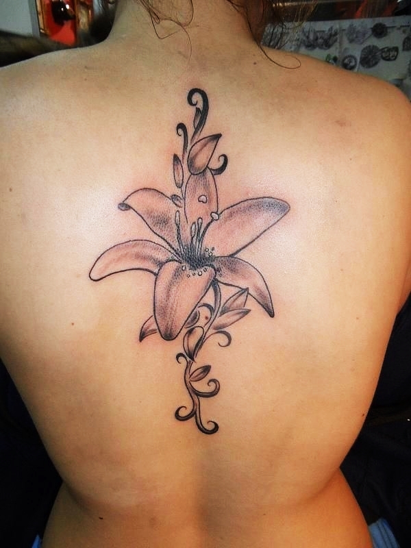 Lily tattoo designs for girls (19)