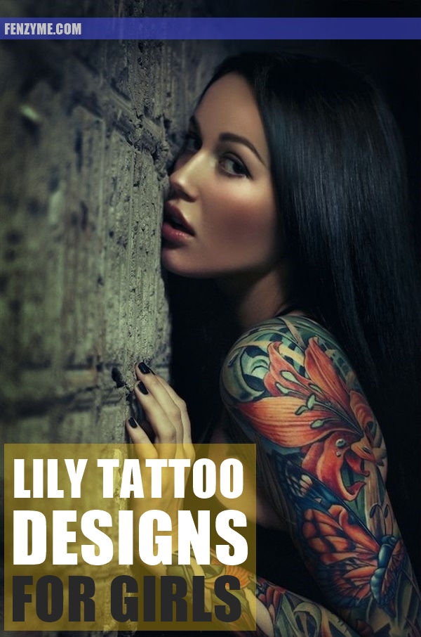 Lily tattoo designs for girls (2.2) - Copy