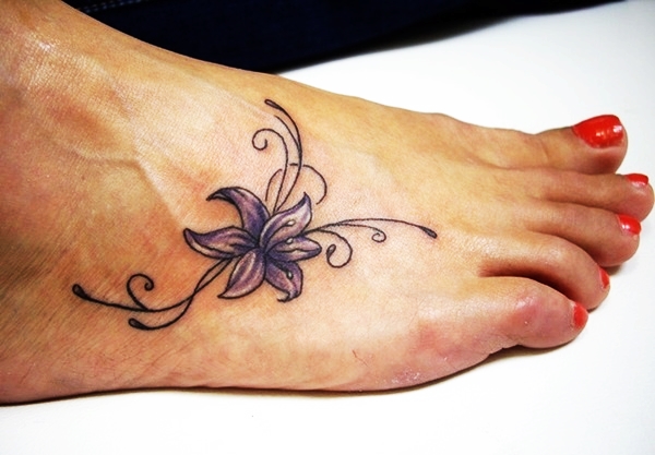 Lily tattoo designs for girls (23)