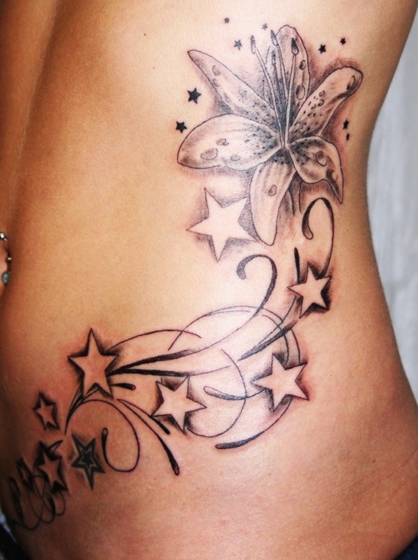 Lily tattoo designs for girls (26)