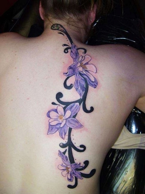 Lily tattoo designs for girls (27)
