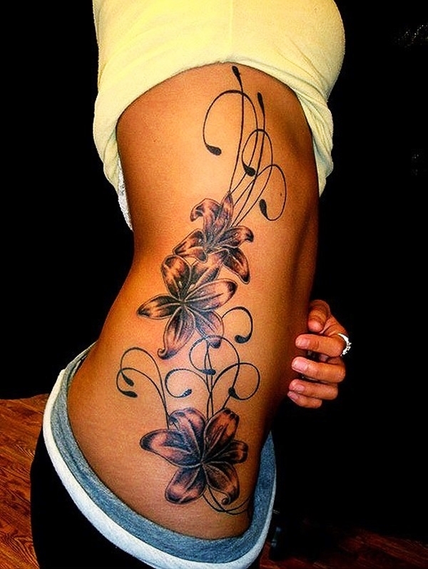 Lily tattoo designs for girls (28)